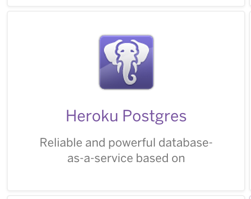 Herokuのデータベース操作